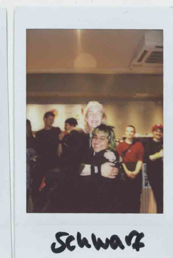 polaroid green con melissa